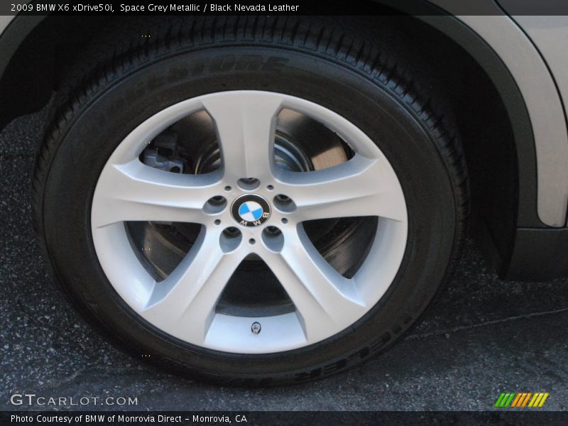 Space Grey Metallic / Black Nevada Leather 2009 BMW X6 xDrive50i