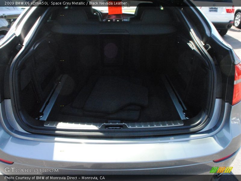 Space Grey Metallic / Black Nevada Leather 2009 BMW X6 xDrive50i