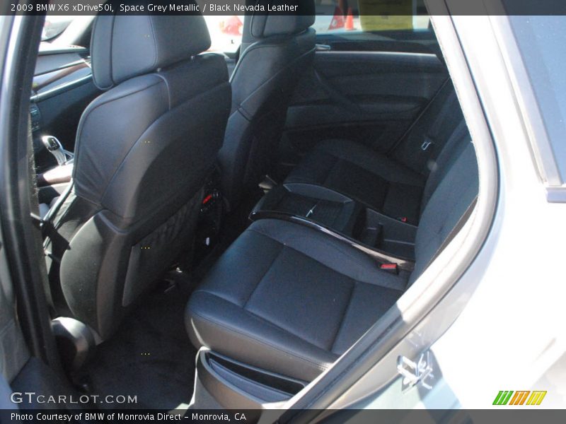 Space Grey Metallic / Black Nevada Leather 2009 BMW X6 xDrive50i