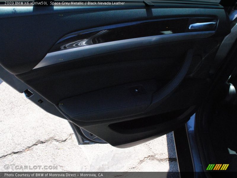 Space Grey Metallic / Black Nevada Leather 2009 BMW X6 xDrive50i