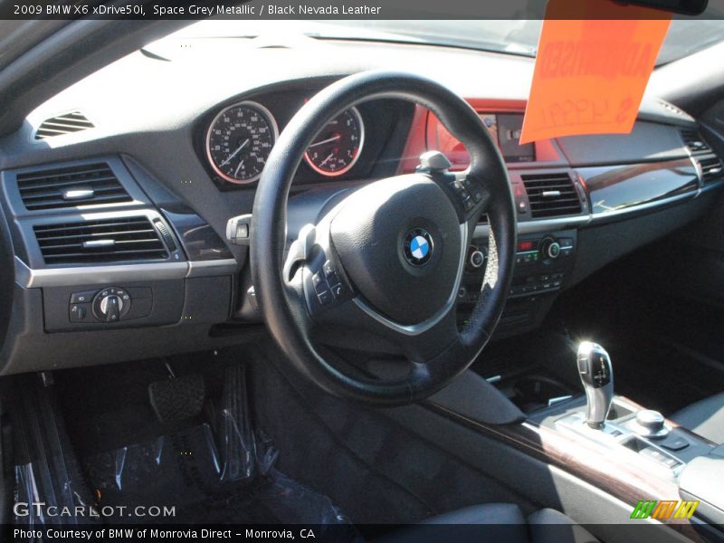 Space Grey Metallic / Black Nevada Leather 2009 BMW X6 xDrive50i