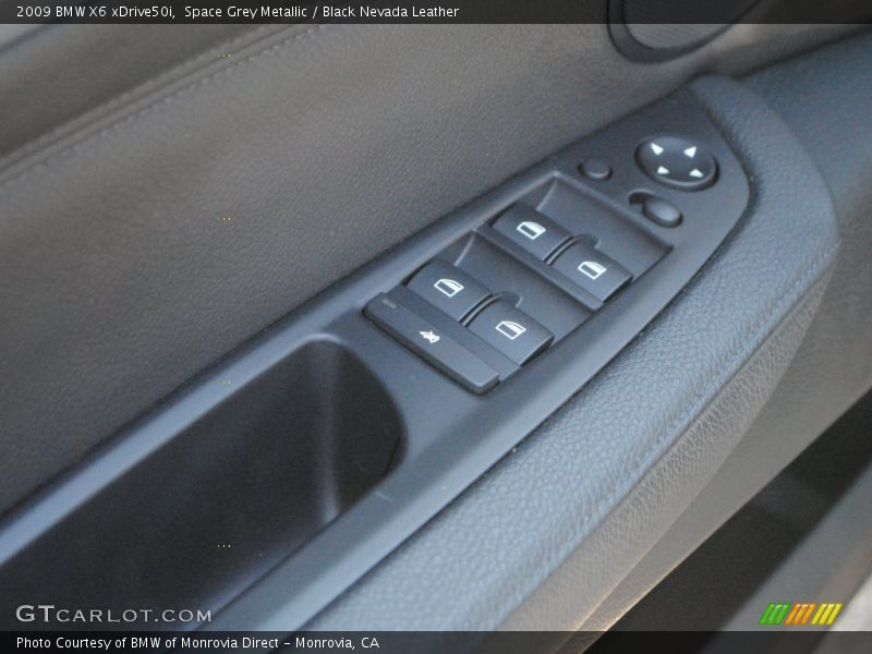 Space Grey Metallic / Black Nevada Leather 2009 BMW X6 xDrive50i