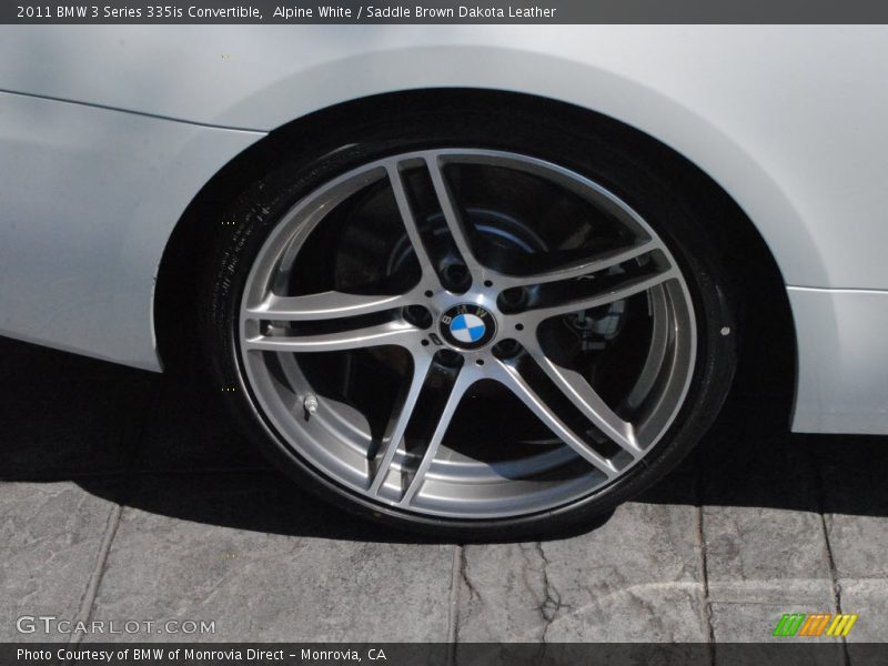 Alpine White / Saddle Brown Dakota Leather 2011 BMW 3 Series 335is Convertible