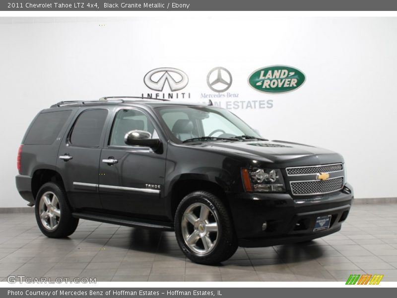 Black Granite Metallic / Ebony 2011 Chevrolet Tahoe LTZ 4x4