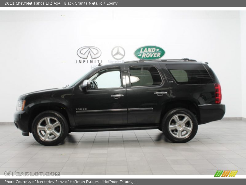 Black Granite Metallic / Ebony 2011 Chevrolet Tahoe LTZ 4x4