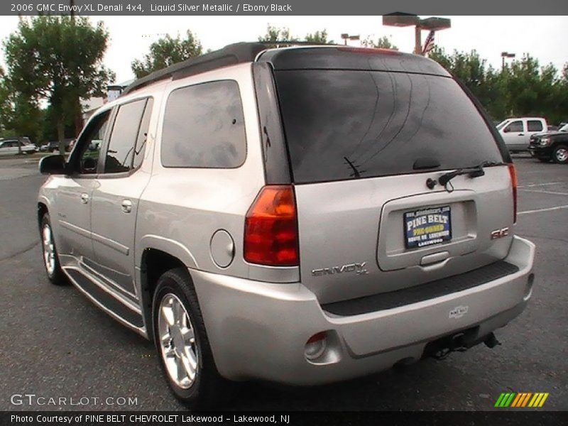 Liquid Silver Metallic / Ebony Black 2006 GMC Envoy XL Denali 4x4