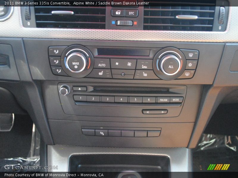 Alpine White / Saddle Brown Dakota Leather 2011 BMW 3 Series 335is Convertible