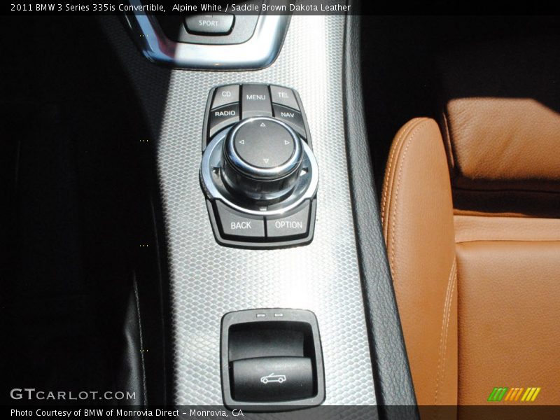 Alpine White / Saddle Brown Dakota Leather 2011 BMW 3 Series 335is Convertible