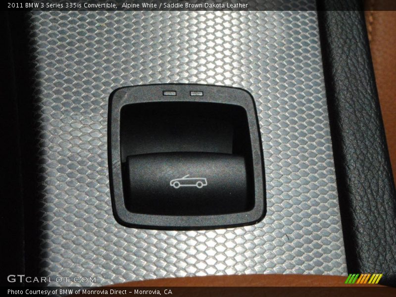 Alpine White / Saddle Brown Dakota Leather 2011 BMW 3 Series 335is Convertible
