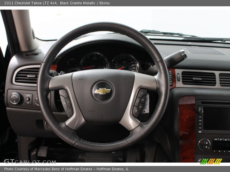 Black Granite Metallic / Ebony 2011 Chevrolet Tahoe LTZ 4x4