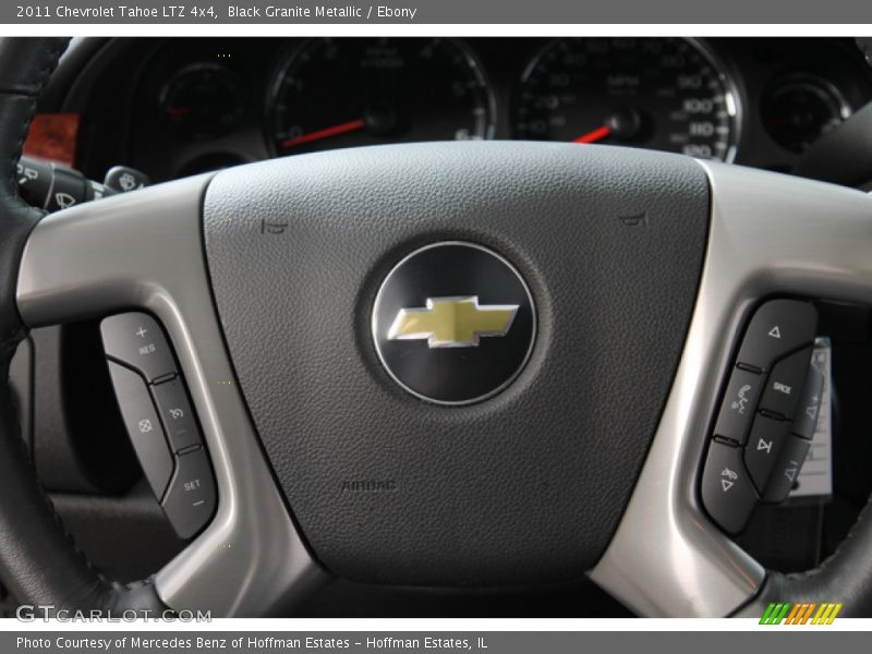 Black Granite Metallic / Ebony 2011 Chevrolet Tahoe LTZ 4x4