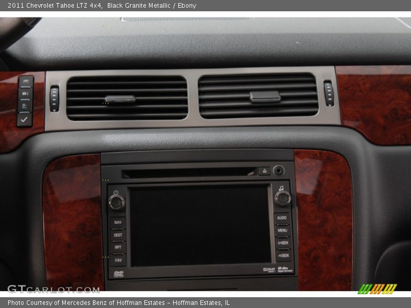 Black Granite Metallic / Ebony 2011 Chevrolet Tahoe LTZ 4x4