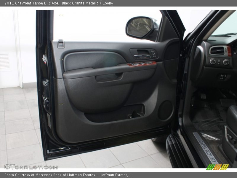 Black Granite Metallic / Ebony 2011 Chevrolet Tahoe LTZ 4x4