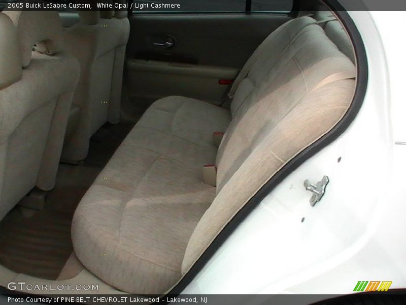 Rear Seat of 2005 LeSabre Custom