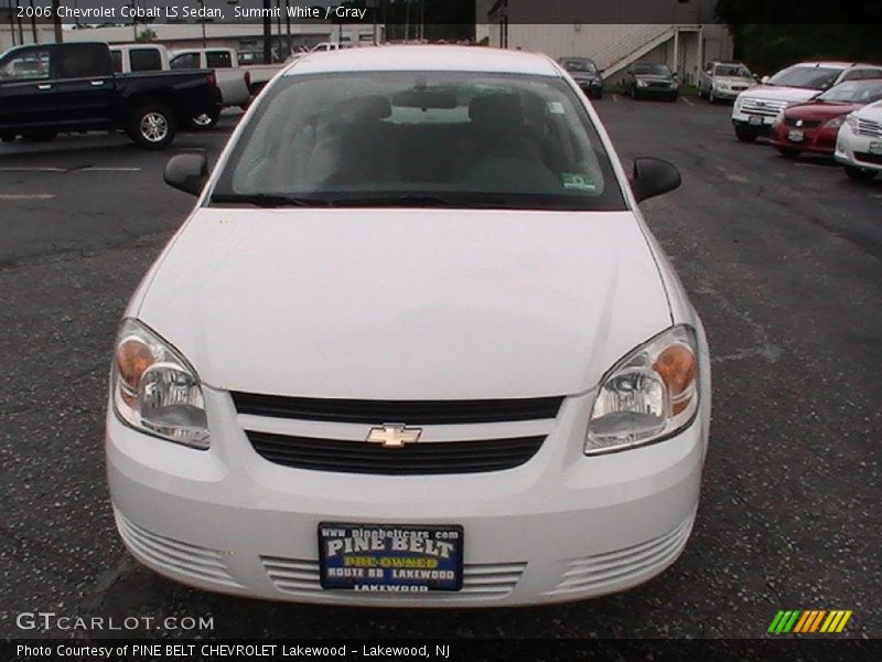 Summit White / Gray 2006 Chevrolet Cobalt LS Sedan