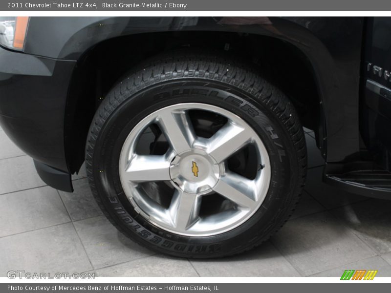 Black Granite Metallic / Ebony 2011 Chevrolet Tahoe LTZ 4x4
