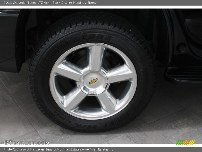 Black Granite Metallic / Ebony 2011 Chevrolet Tahoe LTZ 4x4