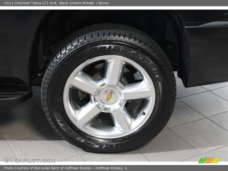 Black Granite Metallic / Ebony 2011 Chevrolet Tahoe LTZ 4x4