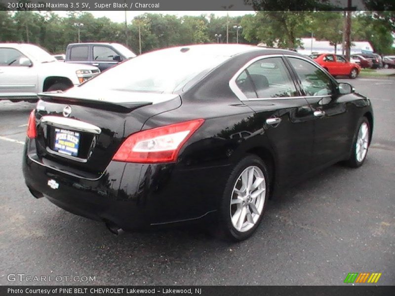 Super Black / Charcoal 2010 Nissan Maxima 3.5 SV