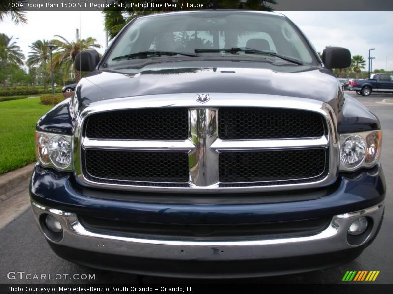 Patriot Blue Pearl / Taupe 2004 Dodge Ram 1500 SLT Regular Cab