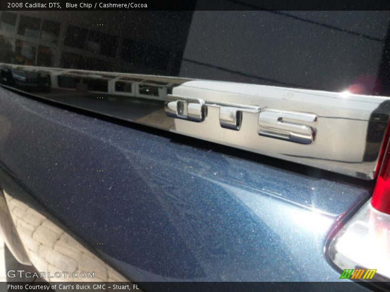 Blue Chip / Cashmere/Cocoa 2008 Cadillac DTS