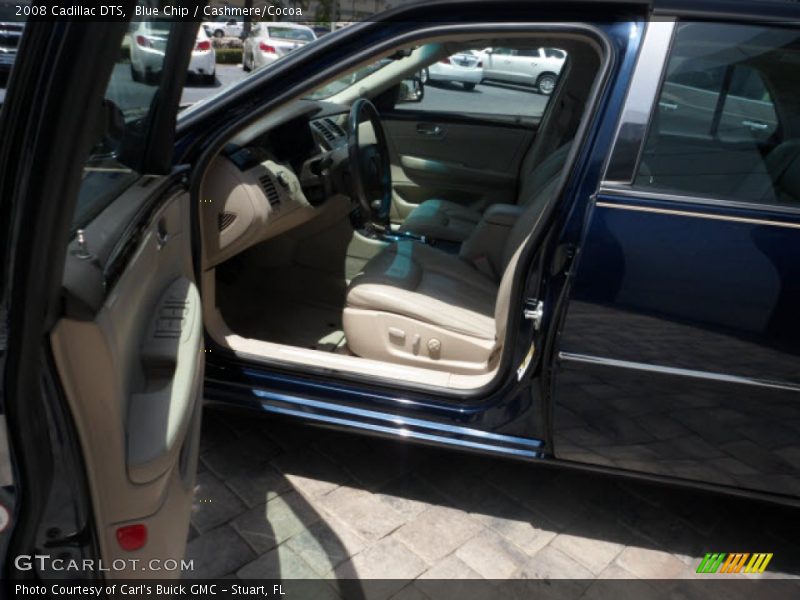 Blue Chip / Cashmere/Cocoa 2008 Cadillac DTS