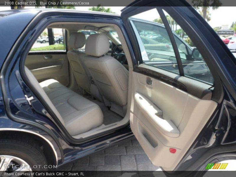Blue Chip / Cashmere/Cocoa 2008 Cadillac DTS
