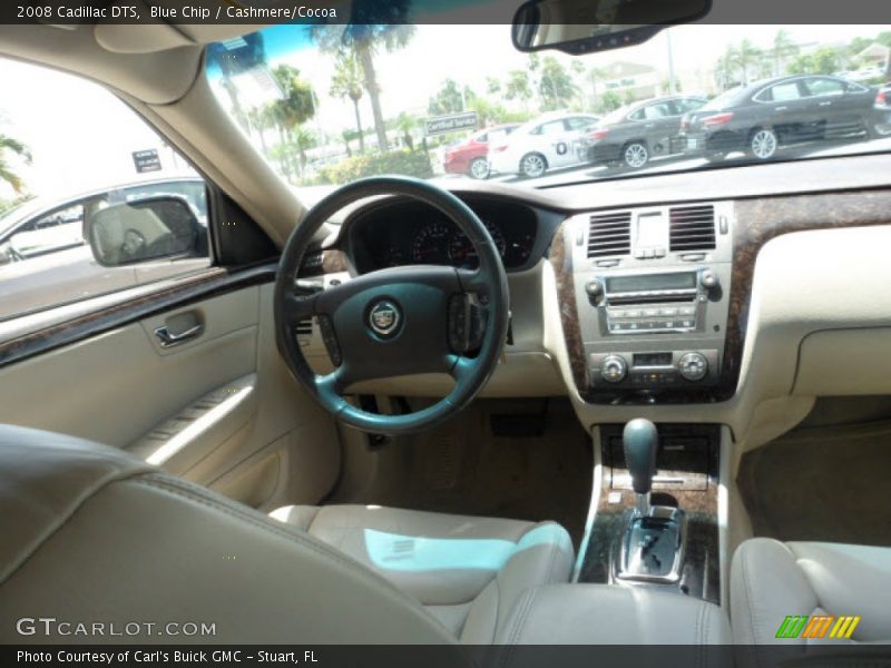 Blue Chip / Cashmere/Cocoa 2008 Cadillac DTS