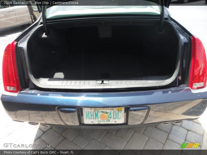 Blue Chip / Cashmere/Cocoa 2008 Cadillac DTS