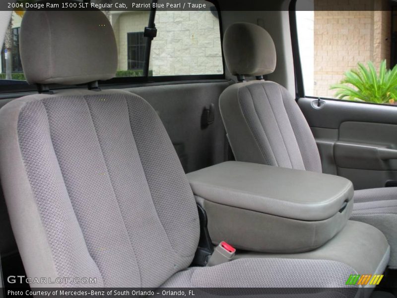 Patriot Blue Pearl / Taupe 2004 Dodge Ram 1500 SLT Regular Cab