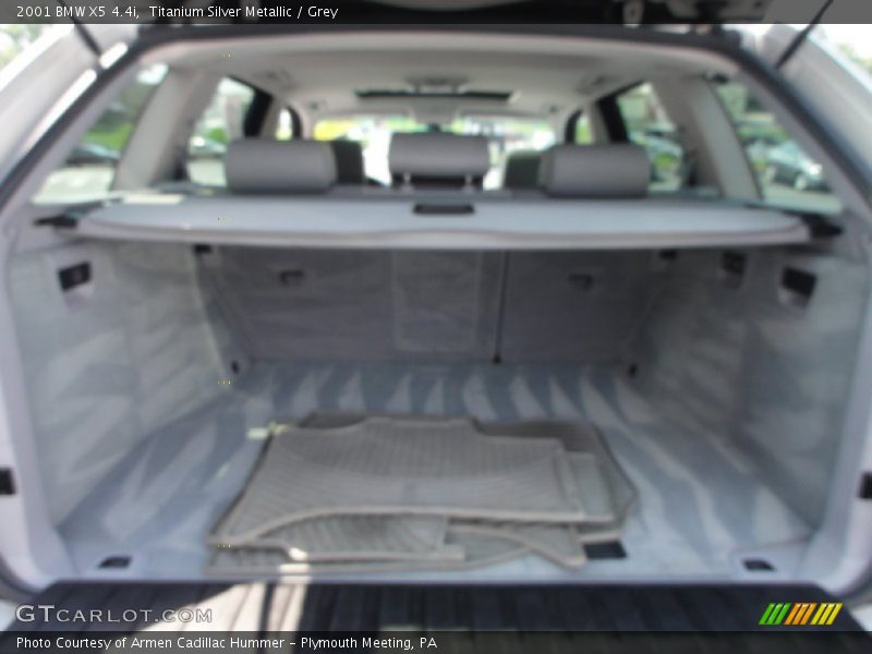 Titanium Silver Metallic / Grey 2001 BMW X5 4.4i