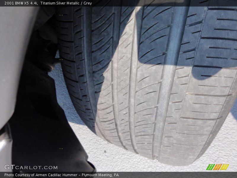 Titanium Silver Metallic / Grey 2001 BMW X5 4.4i