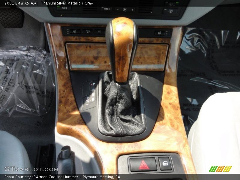 Titanium Silver Metallic / Grey 2001 BMW X5 4.4i