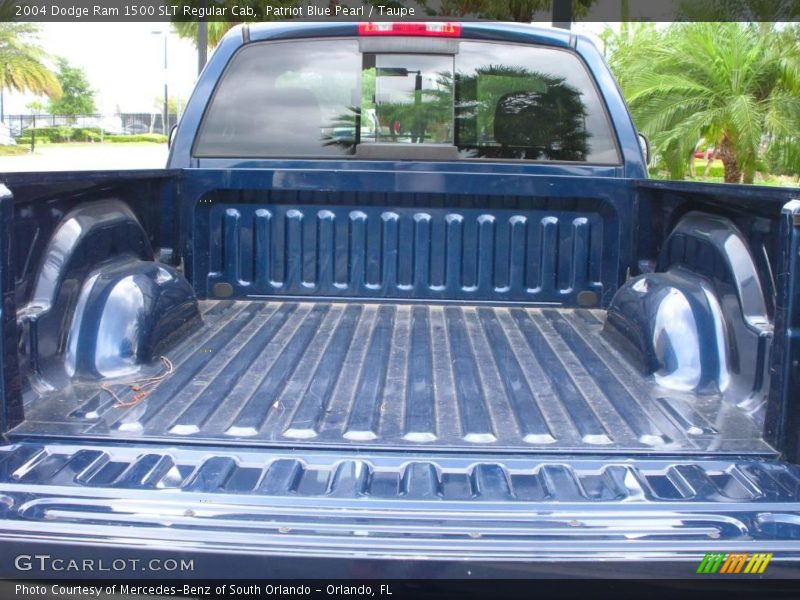 Patriot Blue Pearl / Taupe 2004 Dodge Ram 1500 SLT Regular Cab