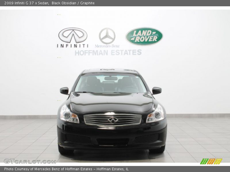 Black Obsidian / Graphite 2009 Infiniti G 37 x Sedan