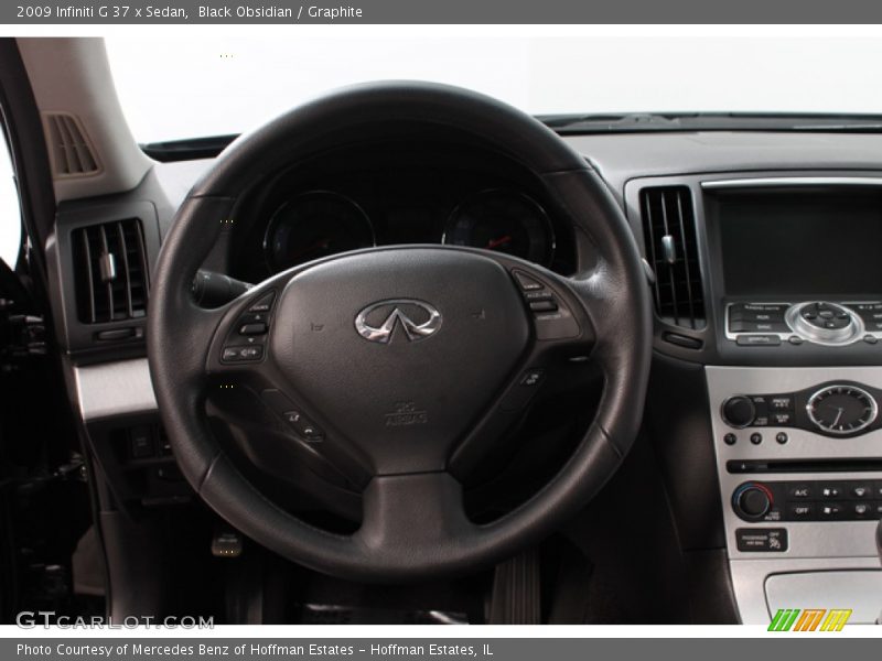 Black Obsidian / Graphite 2009 Infiniti G 37 x Sedan