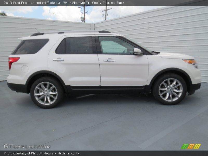  2013 Explorer Limited EcoBoost White Platinum Tri-Coat