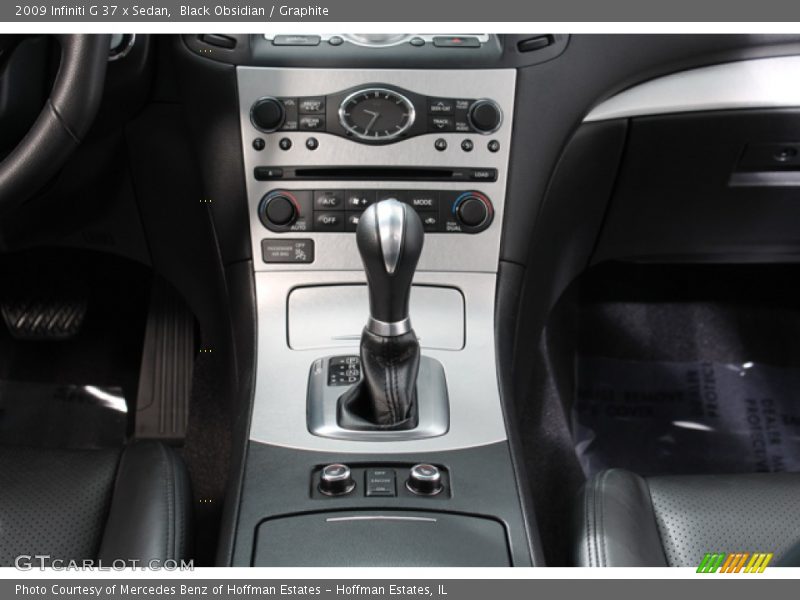 Black Obsidian / Graphite 2009 Infiniti G 37 x Sedan