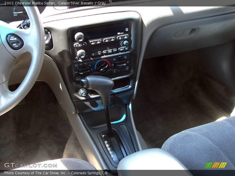Galaxy Silver Metallic / Gray 2001 Chevrolet Malibu Sedan