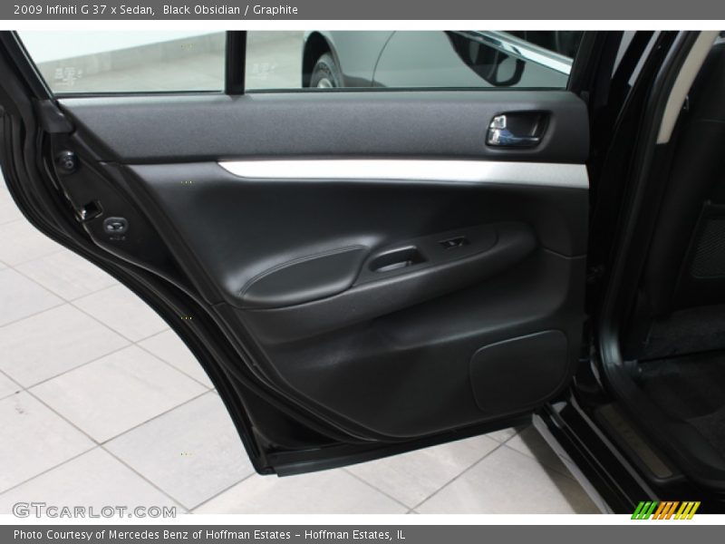 Black Obsidian / Graphite 2009 Infiniti G 37 x Sedan