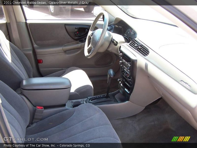 Galaxy Silver Metallic / Gray 2001 Chevrolet Malibu Sedan