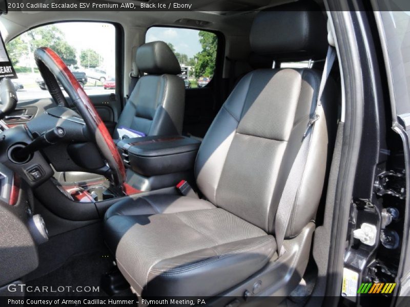 Black Ice / Ebony 2010 Cadillac Escalade ESV Premium AWD