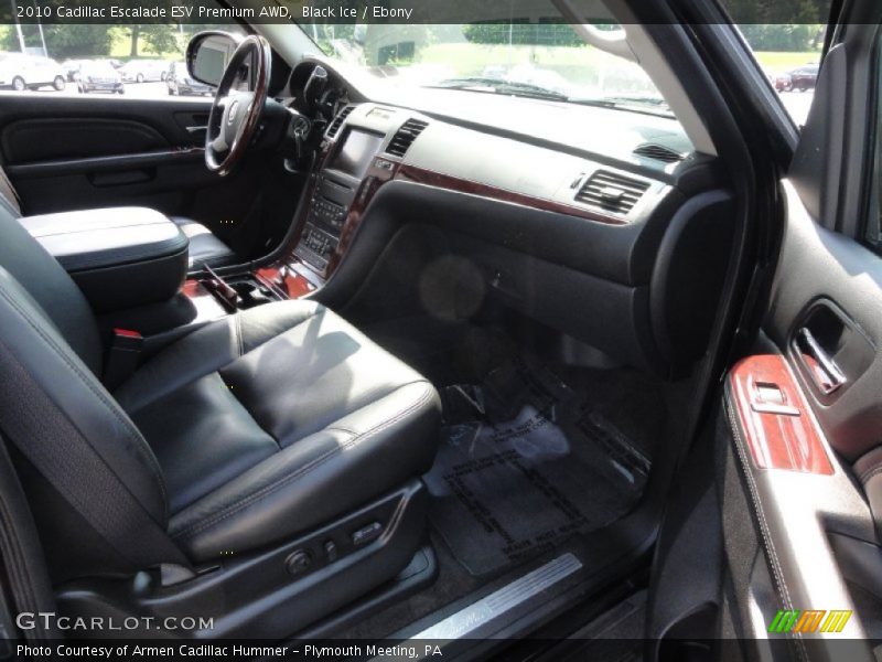 Black Ice / Ebony 2010 Cadillac Escalade ESV Premium AWD