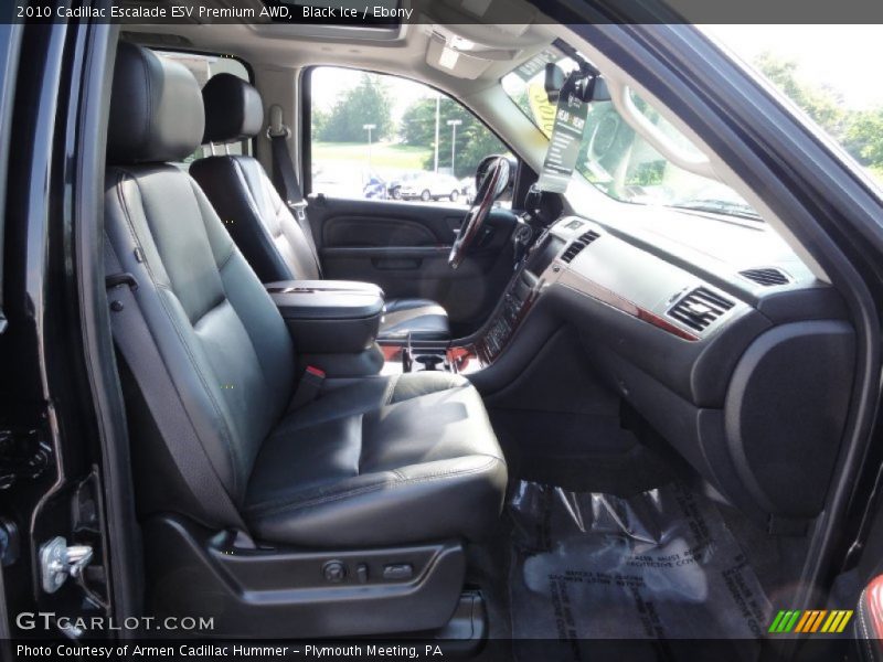 Black Ice / Ebony 2010 Cadillac Escalade ESV Premium AWD