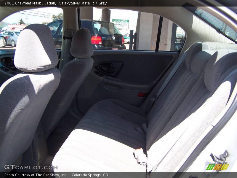 Galaxy Silver Metallic / Gray 2001 Chevrolet Malibu Sedan