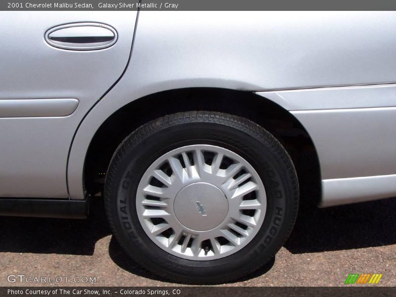 Galaxy Silver Metallic / Gray 2001 Chevrolet Malibu Sedan