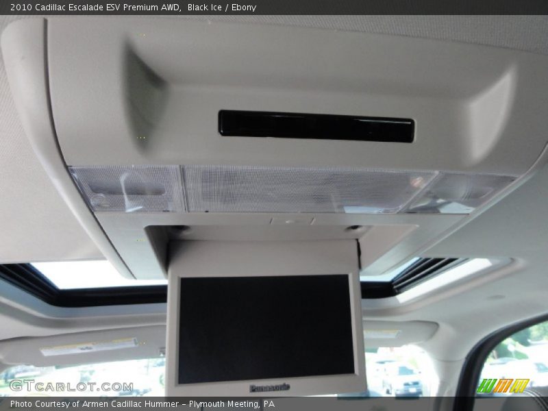 Black Ice / Ebony 2010 Cadillac Escalade ESV Premium AWD