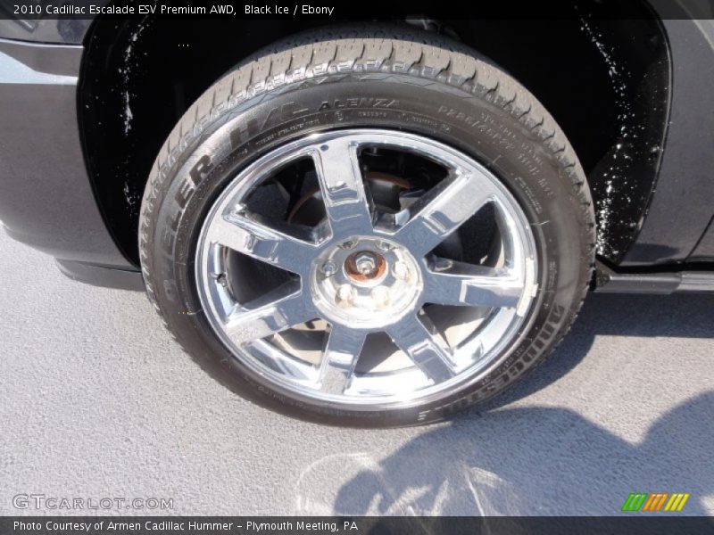 Black Ice / Ebony 2010 Cadillac Escalade ESV Premium AWD