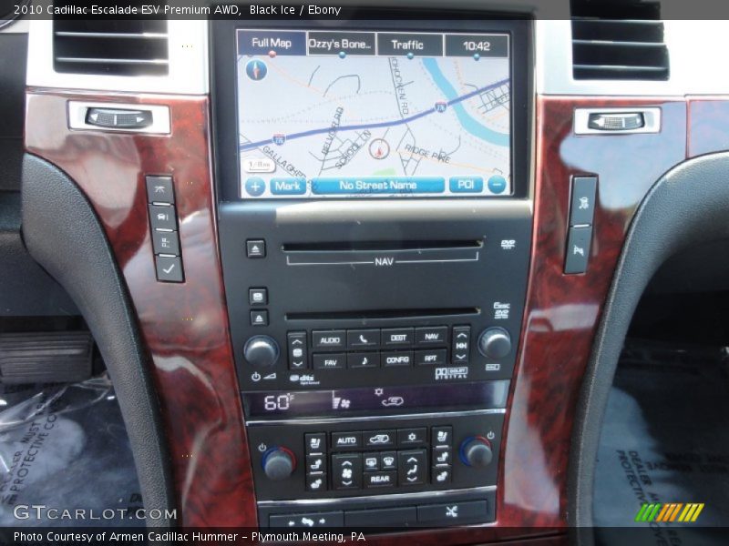 Black Ice / Ebony 2010 Cadillac Escalade ESV Premium AWD