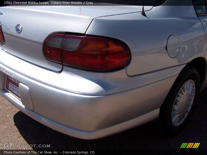 Galaxy Silver Metallic / Gray 2001 Chevrolet Malibu Sedan